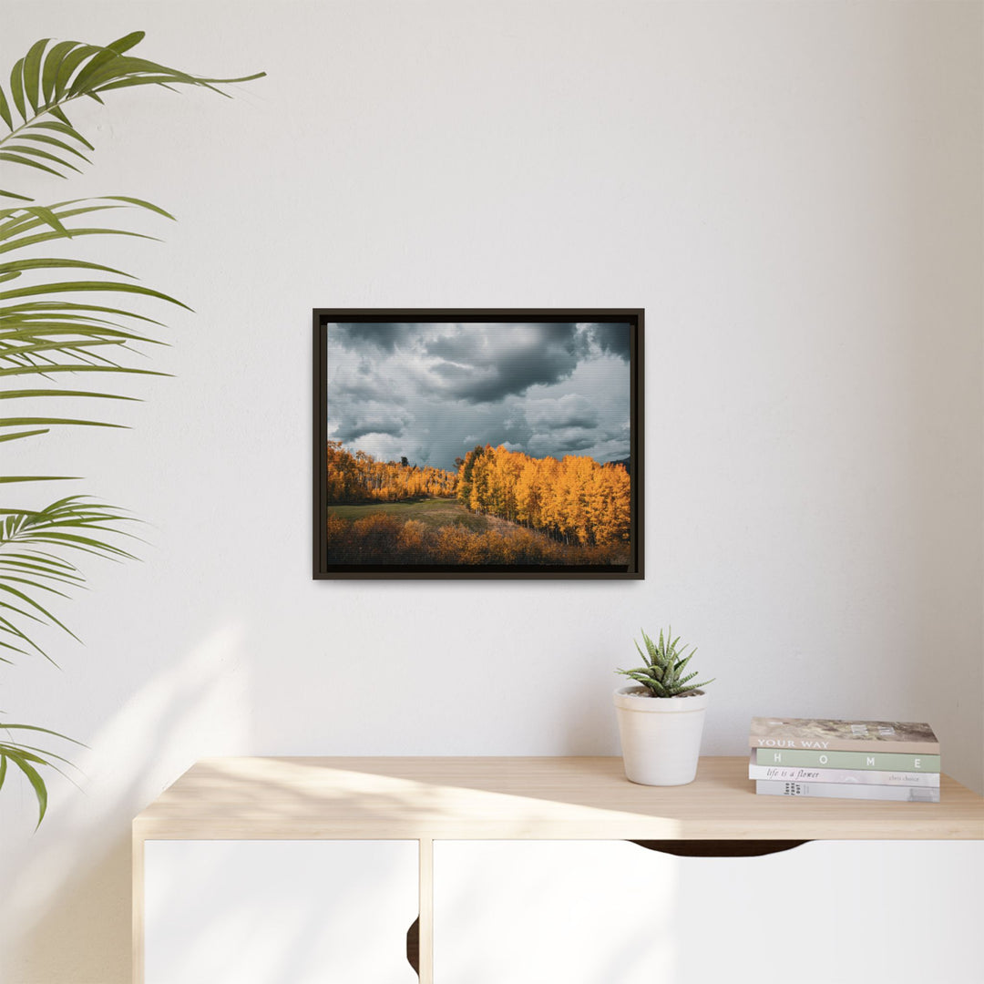 Courage | Framed Matte Canvas Art Print | Elemental Escape Collection