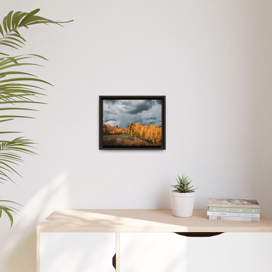 Courage | Framed Matte Canvas Art Print | Elemental Escape Collection