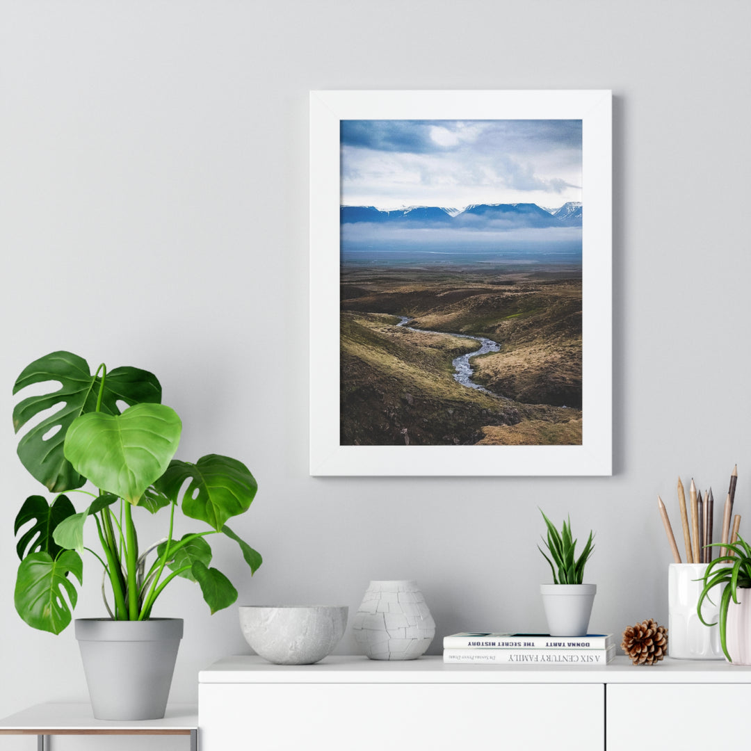 The Fog Approaches - Framed Print
