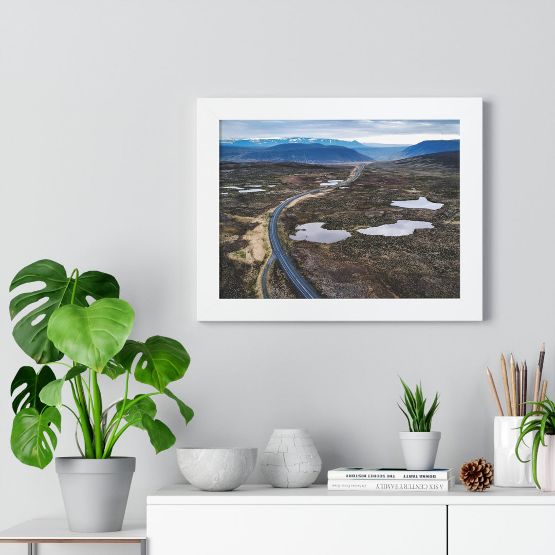 A Road Worth Traveling | Freedom | Framed Print | Elemental Escape Collection