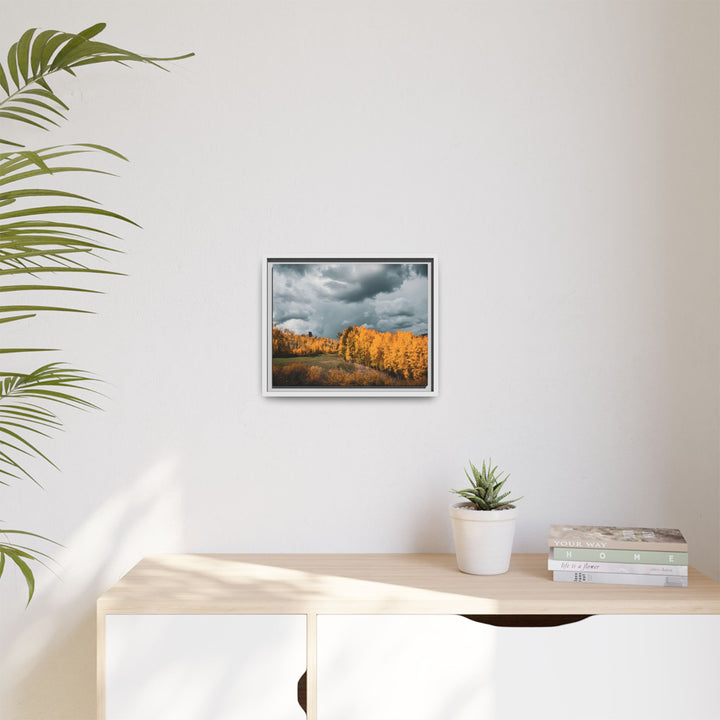 Courage | Framed Matte Canvas Art Print | Elemental Escape Collection