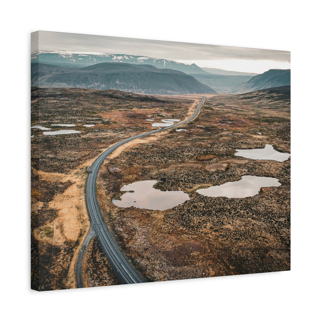 A Road Worth Traveling | Freedom | Matte Canvas Art Print | Elemental Escape Collection