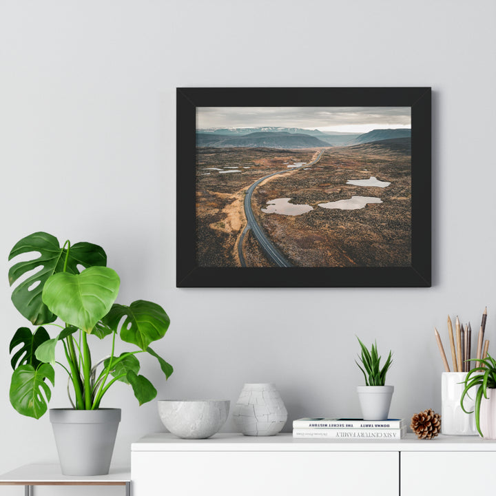 A Road Worth Traveling | Freedom | Framed Print | Elemental Escape Collection