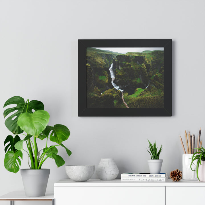 A Green Dream - Framed Print