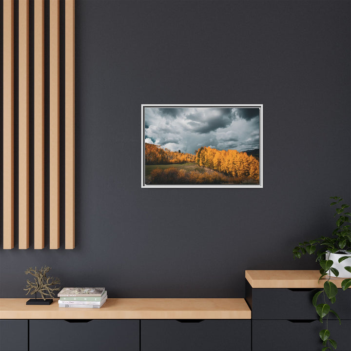 Courage | Framed Matte Canvas Art Print | Elemental Escape Collection
