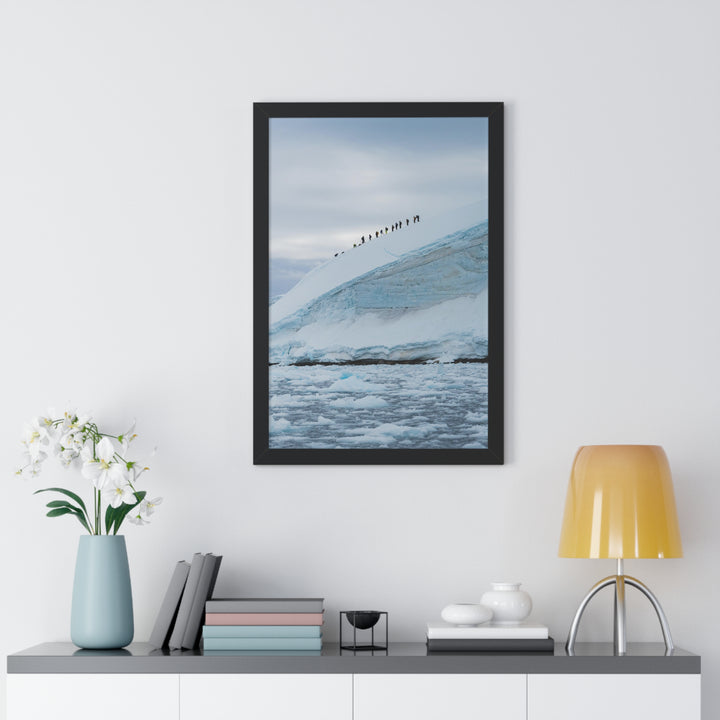 Preparing for the Climb - Framed Print