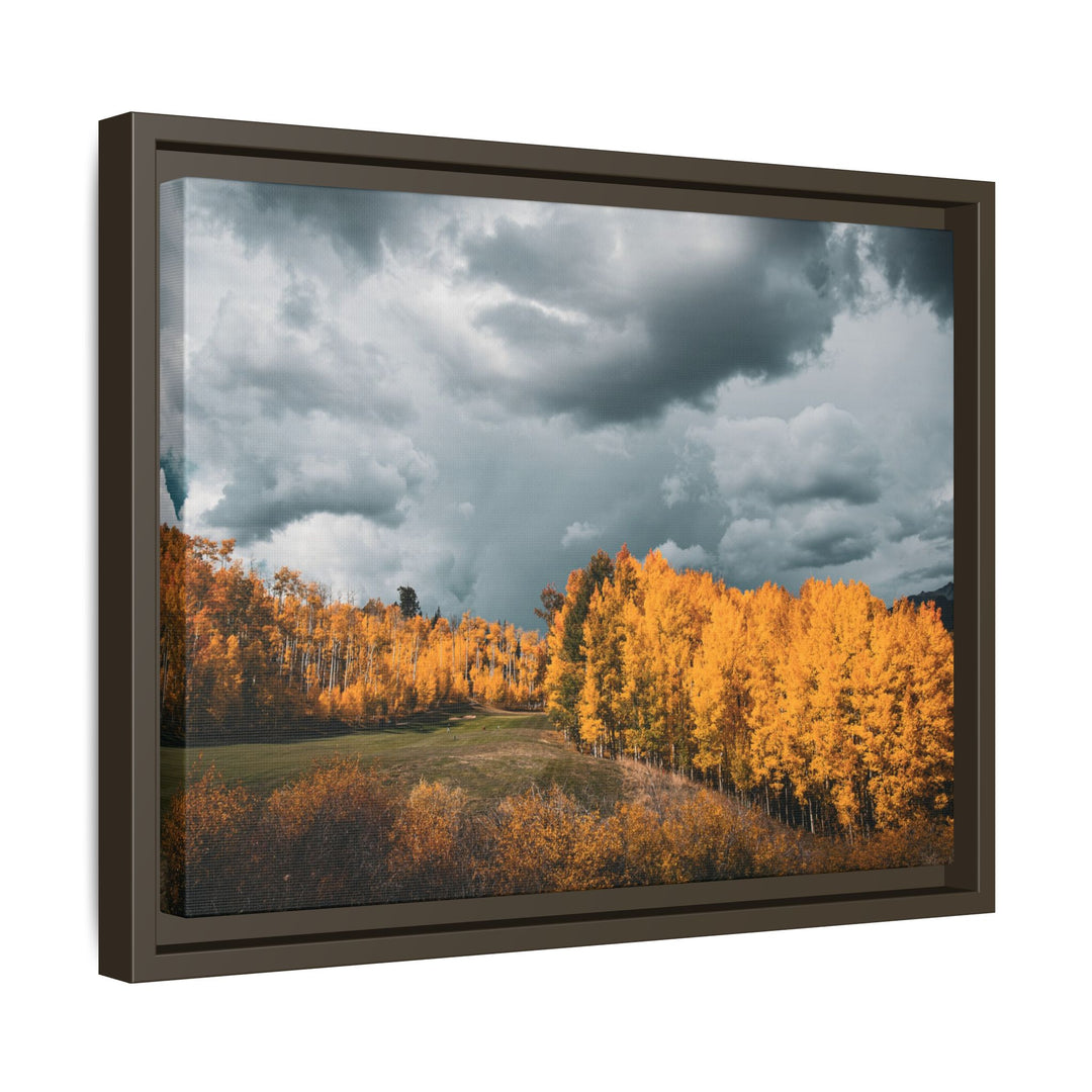 Courage | Framed Matte Canvas Art Print | Elemental Escape Collection