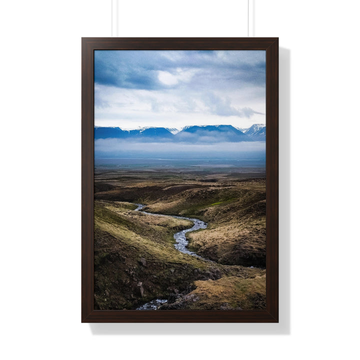 The Fog Approaches - Framed Print