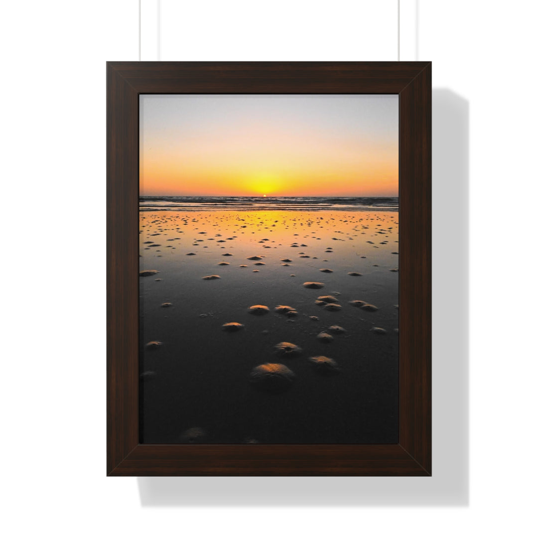 Burrows at Sunrise - Framed Print