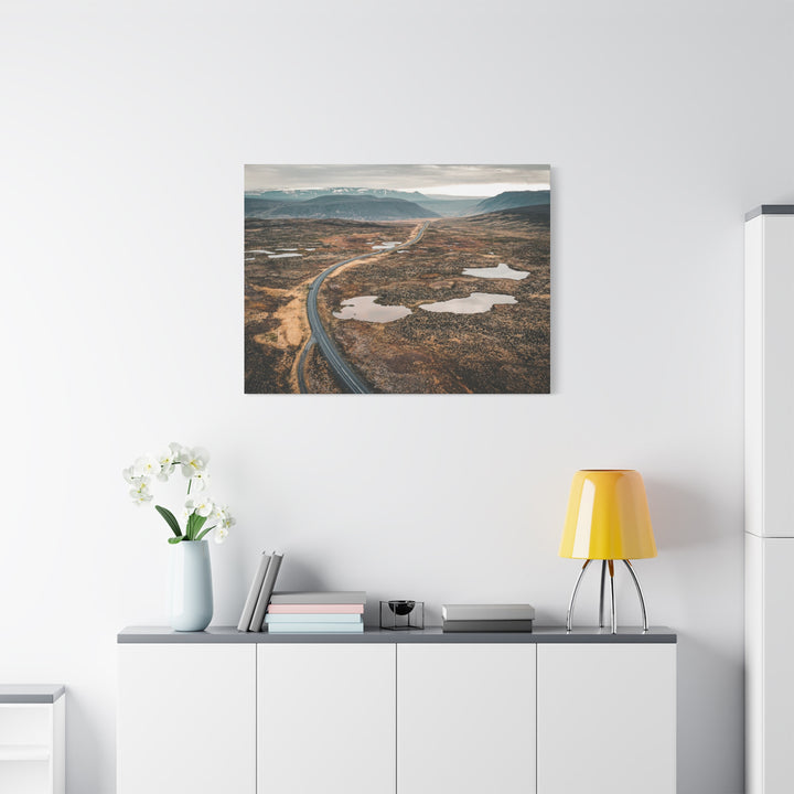 A Road Worth Traveling | Freedom | Matte Canvas Art Print | Elemental Escape Collection