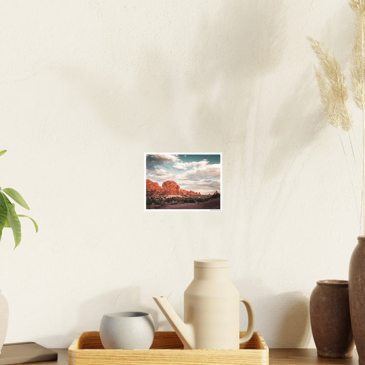 Desert - Scenic Photo Art Poster, Nature Wall Decor, Home Aesthetic, Gift for Nature Lovers, Boho Interior Design