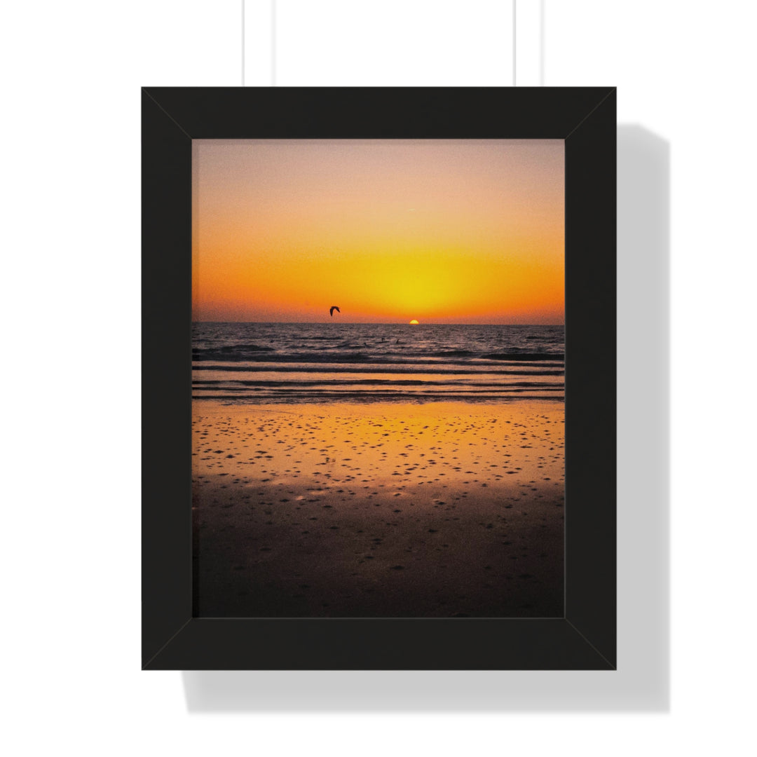 Sunrise on the Sea - Framed Print