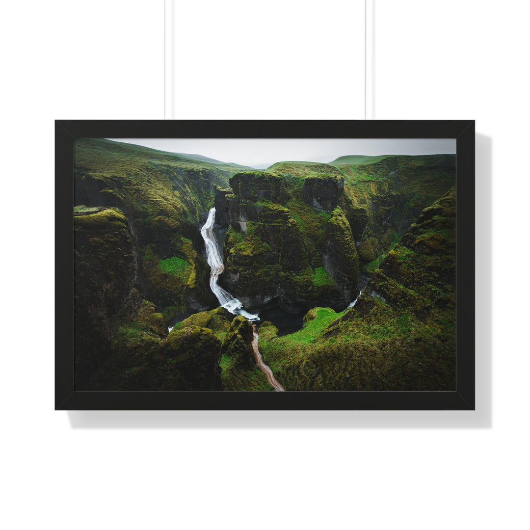 A Green Dream - Framed Print