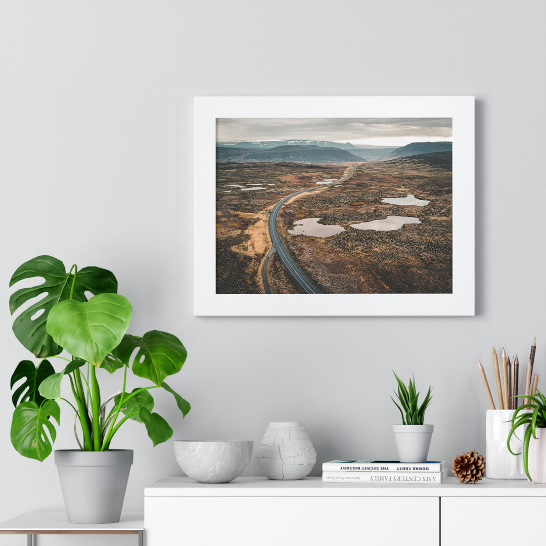 A Road Worth Traveling | Freedom | Framed Print | Elemental Escape Collection