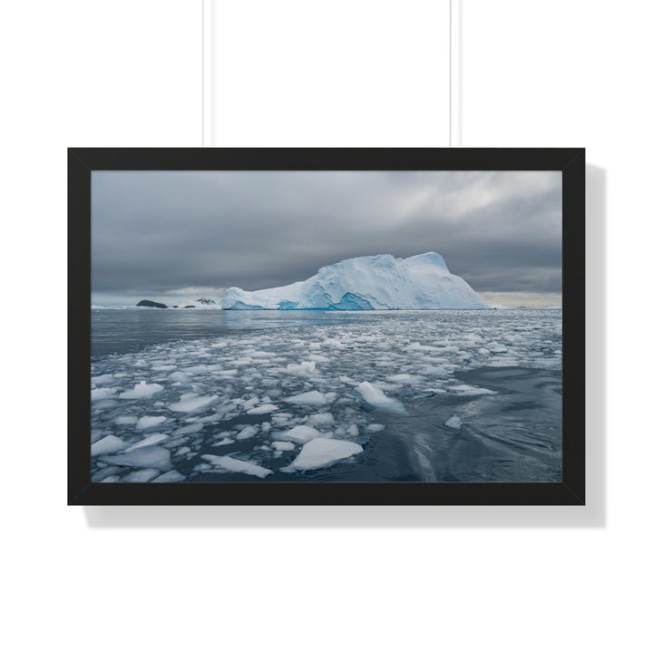 Lane of Ice - Framed Print