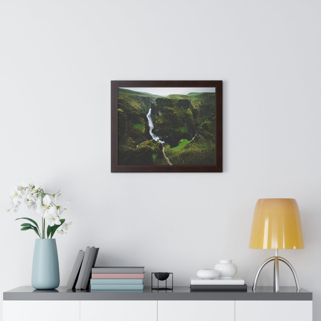 A Green Dream - Framed Print