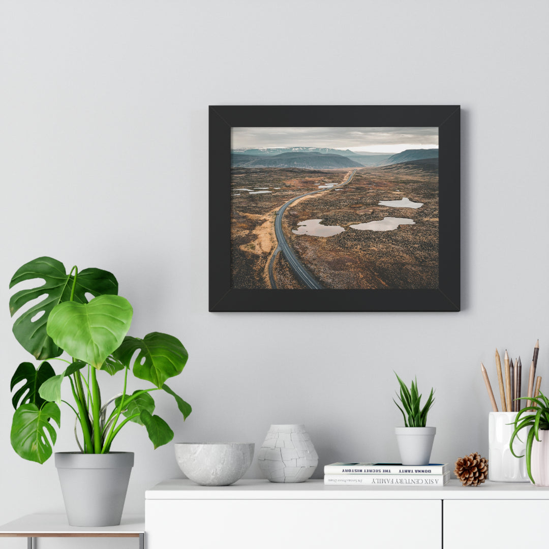 A Road Worth Traveling | Freedom | Framed Print | Elemental Escape Collection