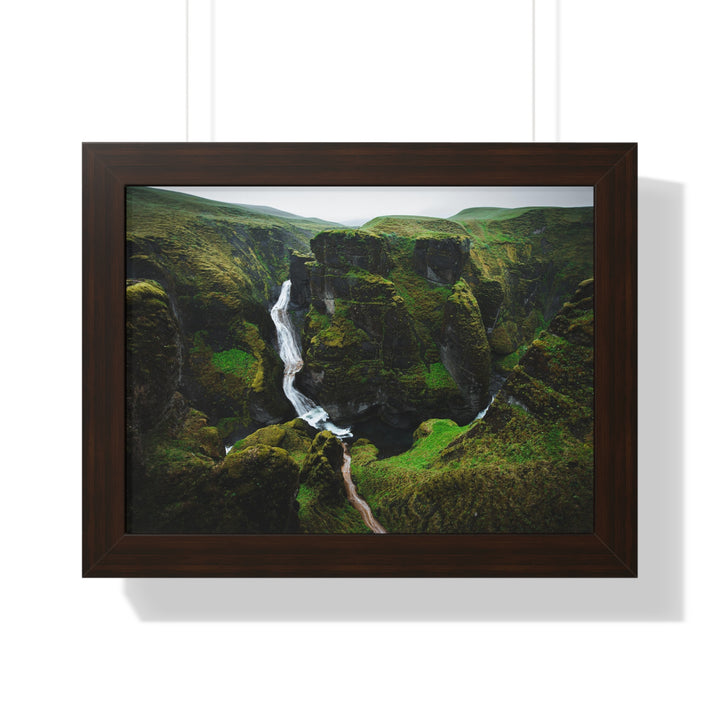A Green Dream - Framed Print