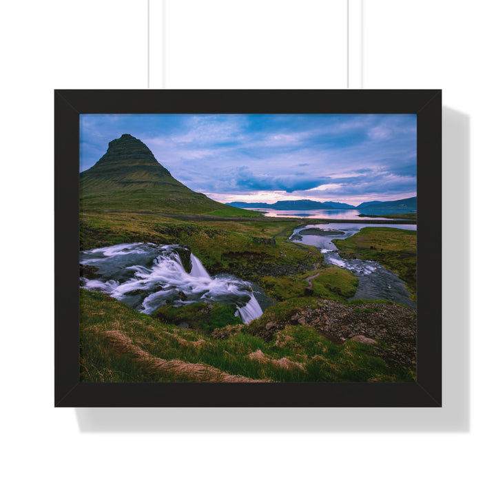 An Icelandic Sunset - Framed Print