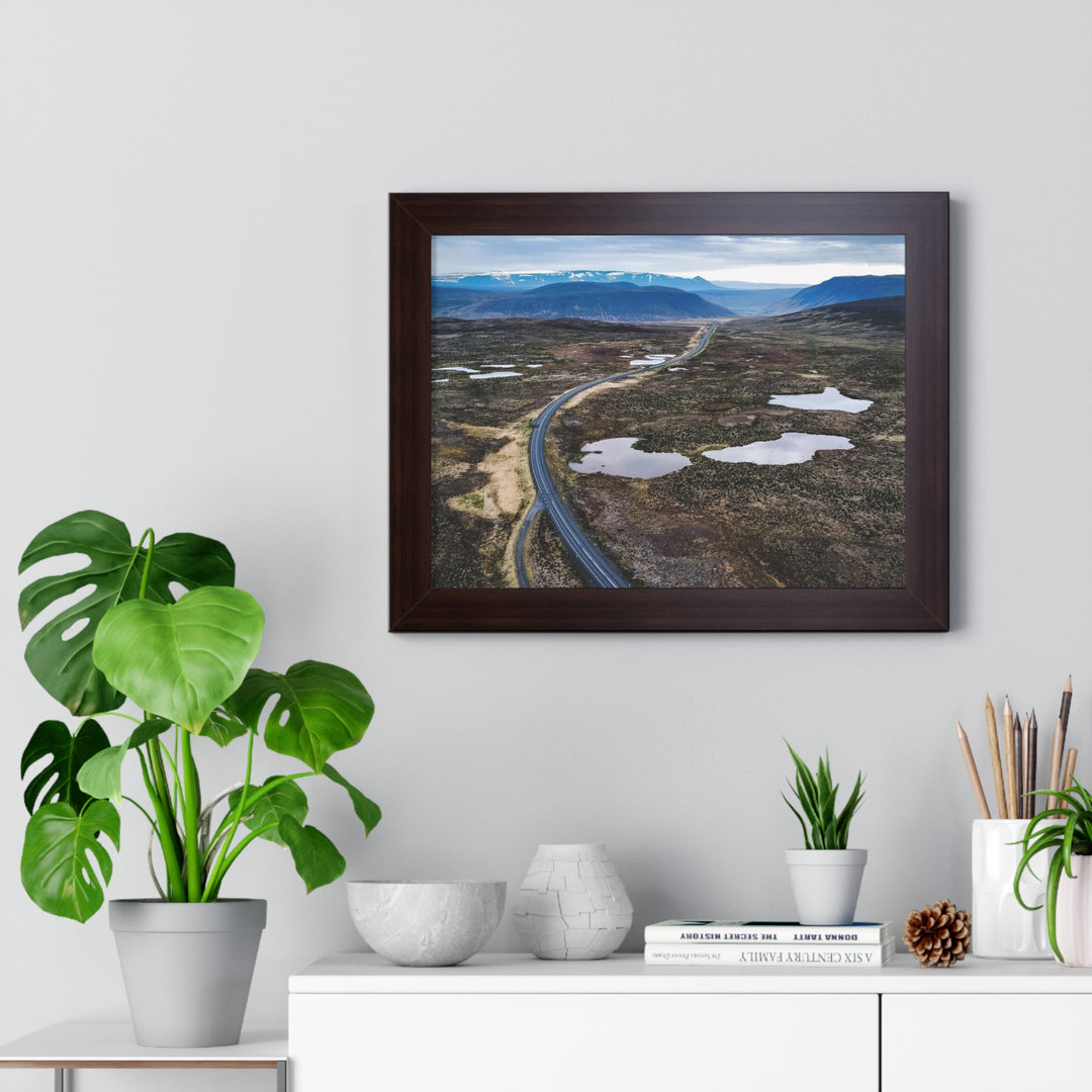 A Road Worth Traveling | Freedom | Framed Print | Elemental Escape Collection