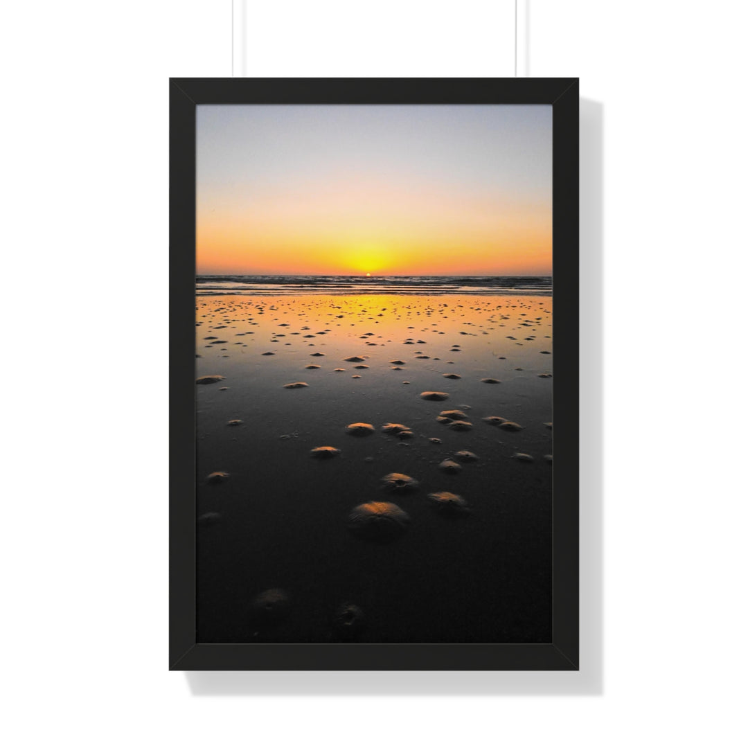 Burrows at Sunrise - Framed Print