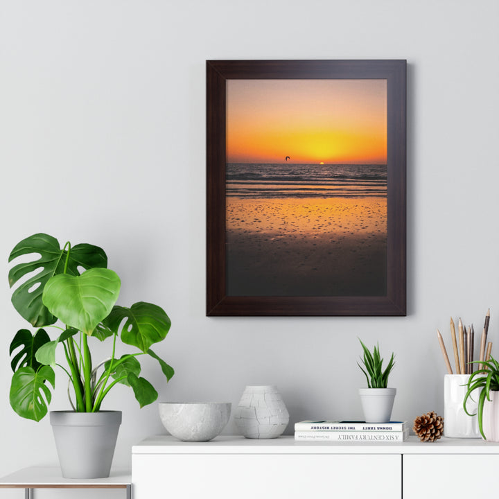 Sunrise on the Sea - Framed Print