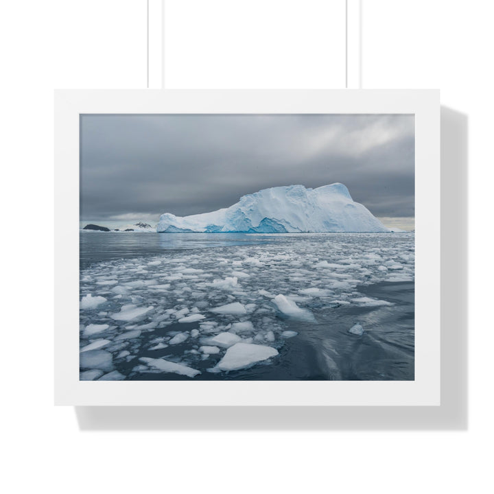Lane of Ice - Framed Print