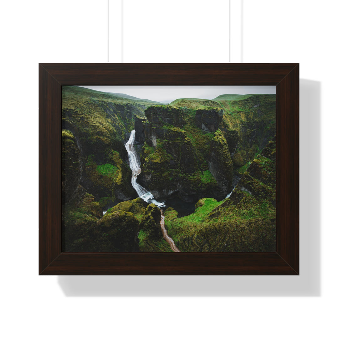 A Green Dream - Framed Print