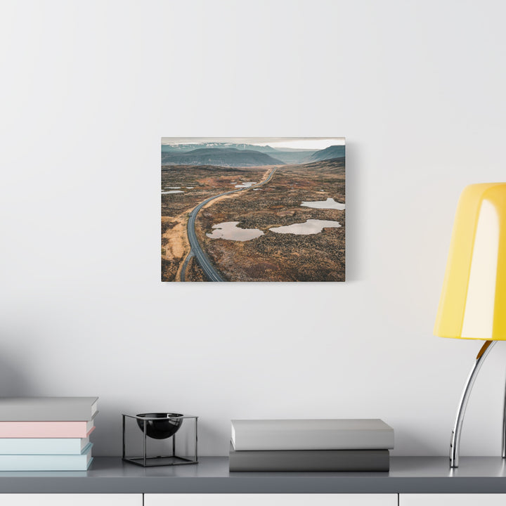 A Road Worth Traveling | Freedom | Matte Canvas Art Print | Elemental Escape Collection