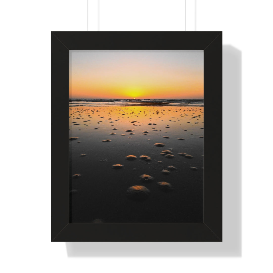 Burrows at Sunrise - Framed Print