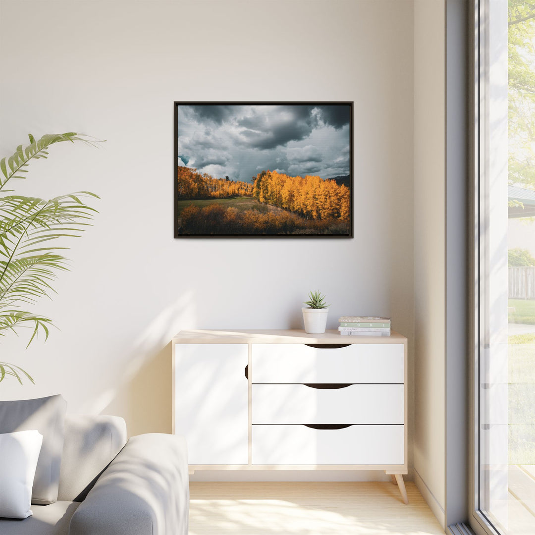 Courage | Framed Matte Canvas Art Print | Elemental Escape Collection
