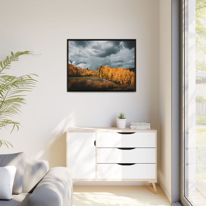 Courage | Framed Matte Canvas Art Print | Elemental Escape Collection