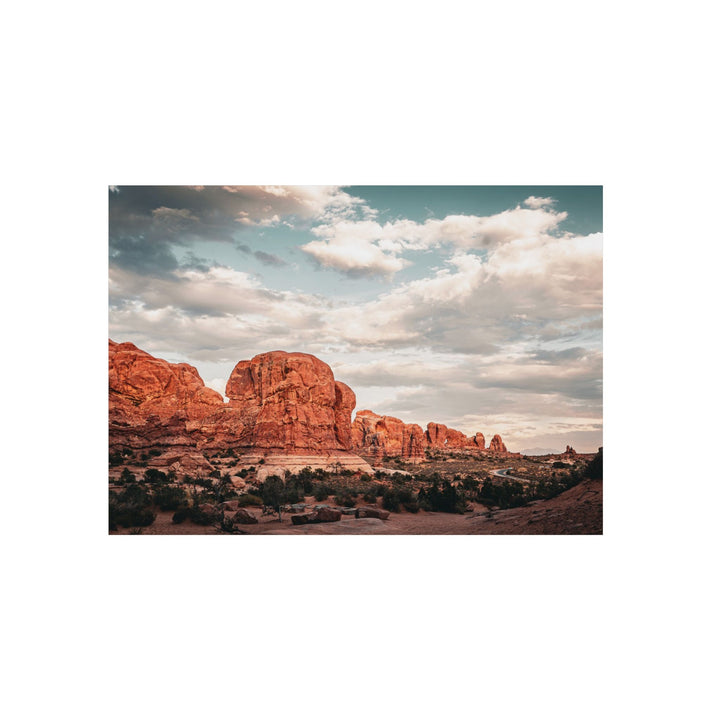 A Desert Sunset | Patience | Aluminum Wall Art | Elemental Escape Collection