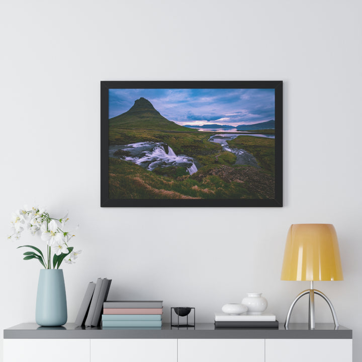 An Icelandic Sunset - Framed Print