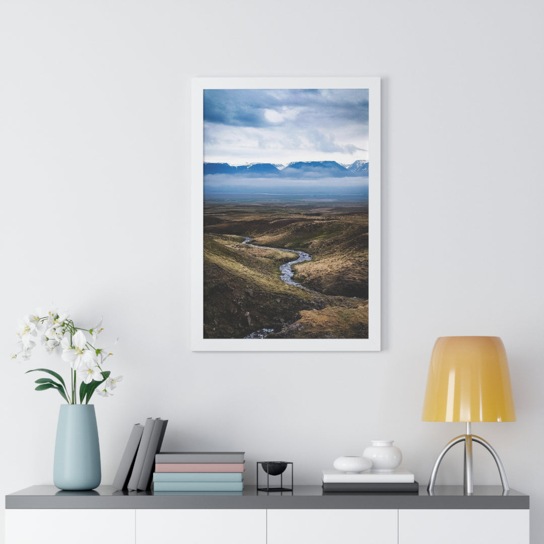 The Fog Approaches - Framed Print