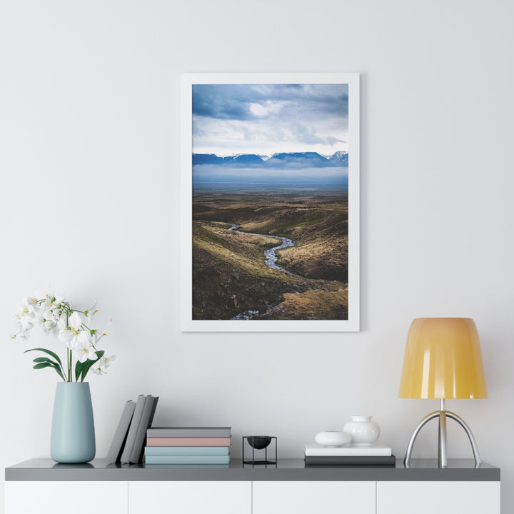 The Fog Approaches - Framed Print