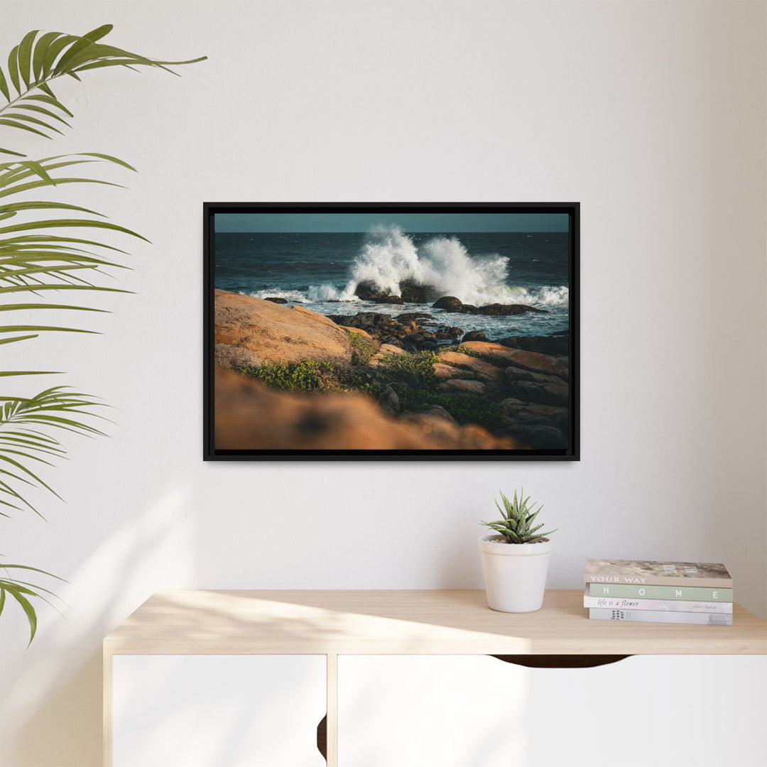 Resilience | Framed Matte Canvas Art Print | Elemental Escape Collection
