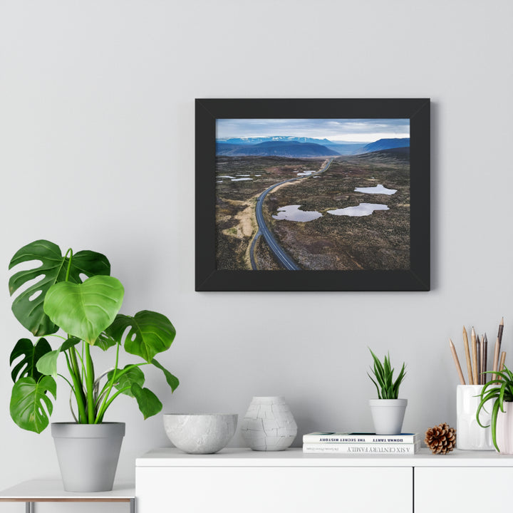 A Road Worth Traveling | Freedom | Framed Print | Elemental Escape Collection