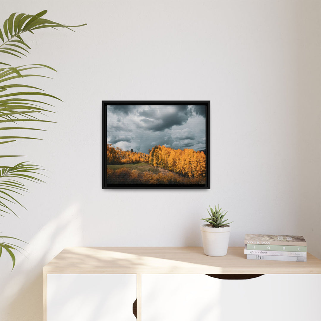 Courage | Framed Matte Canvas Art Print | Elemental Escape Collection