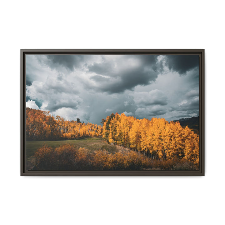 Courage | Framed Matte Canvas Art Print | Elemental Escape Collection