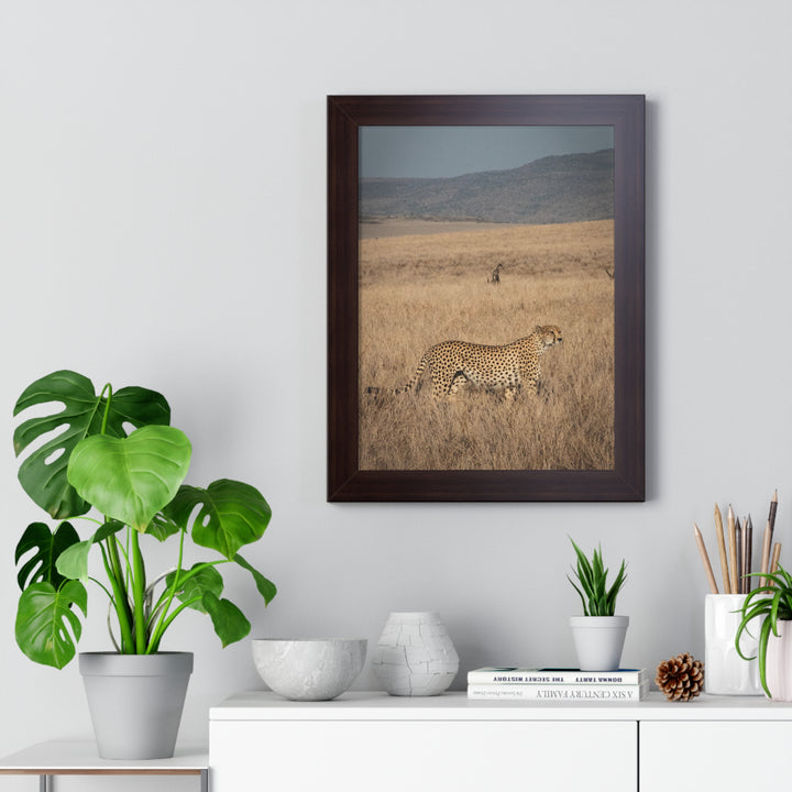 Regal Camouflage  - Framed Print