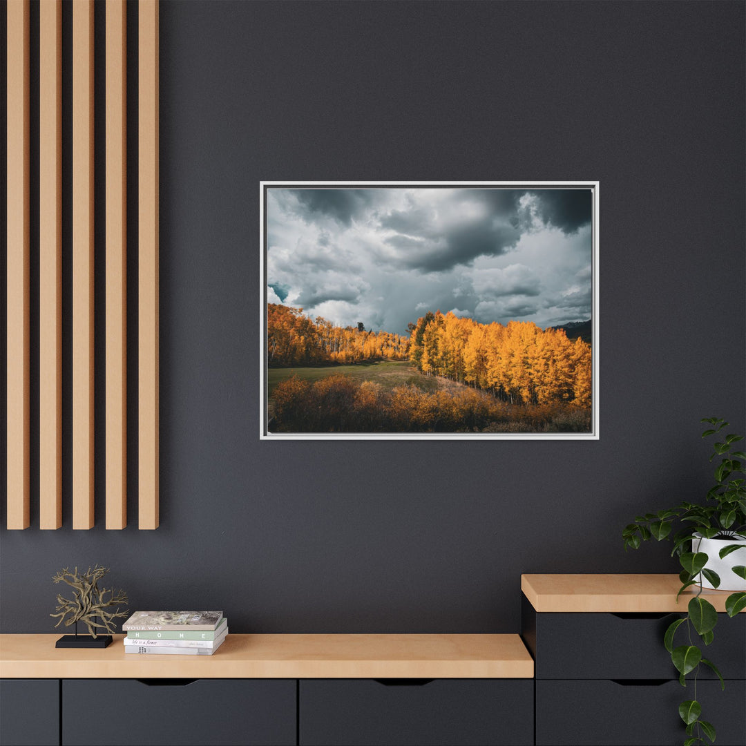 Courage | Framed Matte Canvas Art Print | Elemental Escape Collection