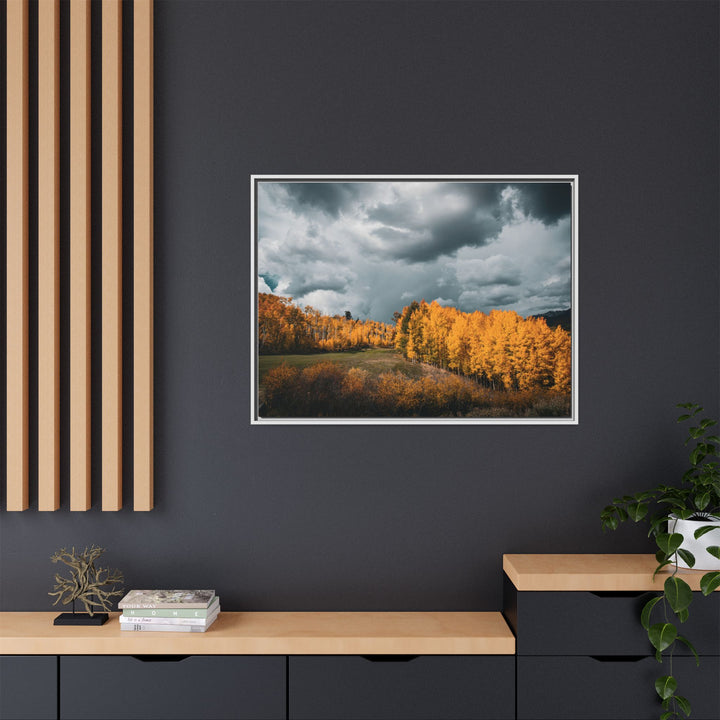 Courage | Framed Matte Canvas Art Print | Elemental Escape Collection