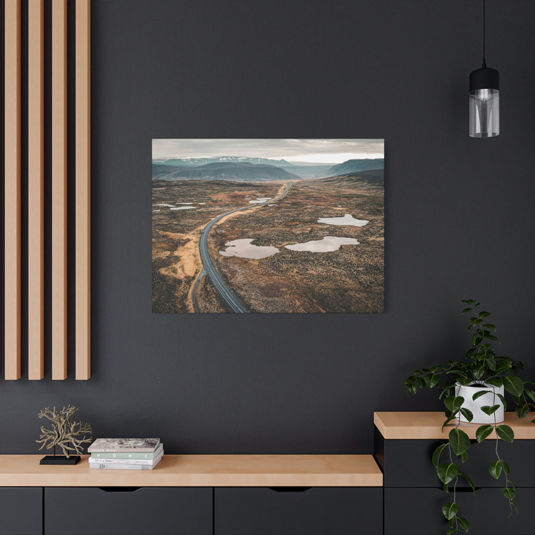 A Road Worth Traveling | Freedom | Matte Canvas Art Print | Elemental Escape Collection
