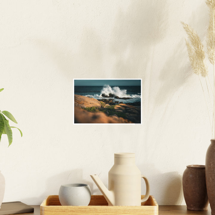 Water - Coastal Wave Photo Art Poster | Ocean Wall Decor, Nature Photography Print, Modern Home Decoration, Beach Room Aesthetic, Gift for [...]