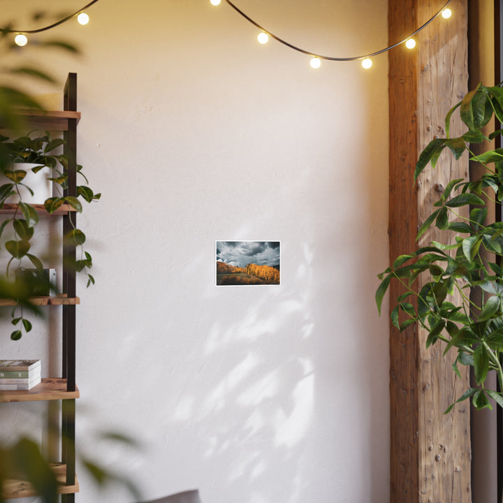 Storm - Nature Photography Wall Art, Scenic Poster, Home Decor Print, Rustic Wall Decor, Gift for Nature Lovers, Autumn Landscape Art
