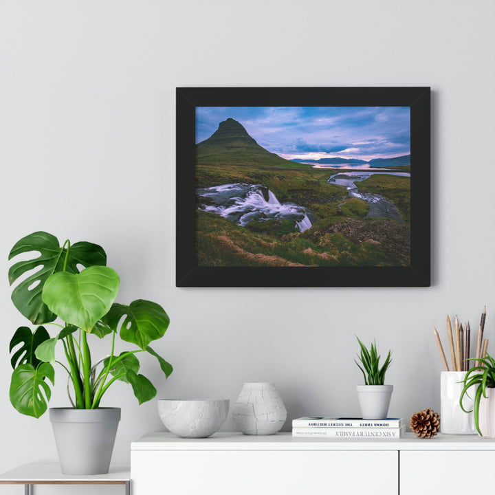 An Icelandic Sunset - Framed Print