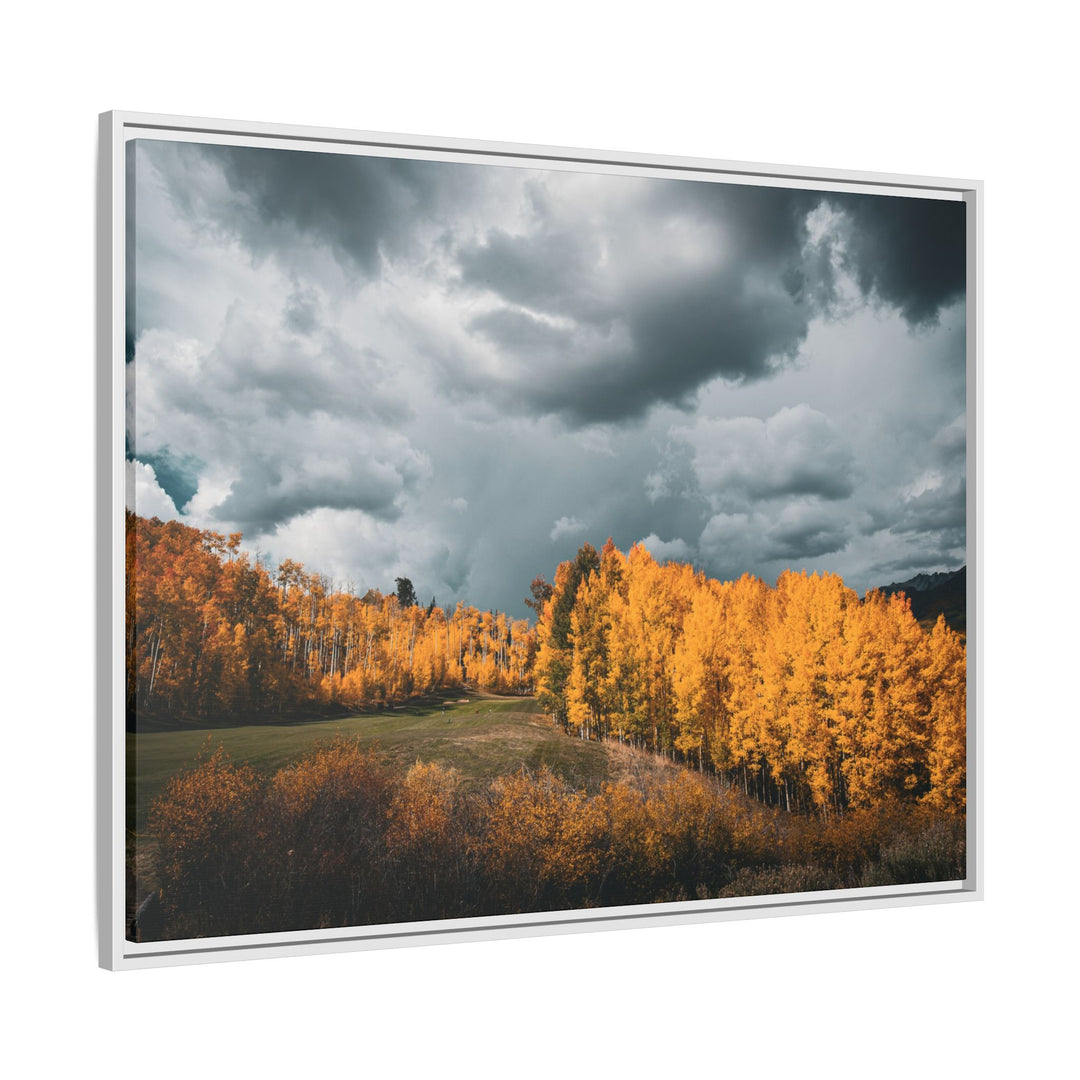 Courage | Framed Matte Canvas Art Print | Elemental Escape Collection