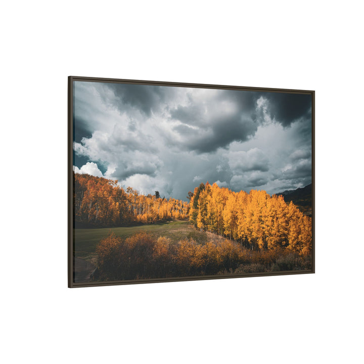 Courage | Framed Matte Canvas Art Print | Elemental Escape Collection