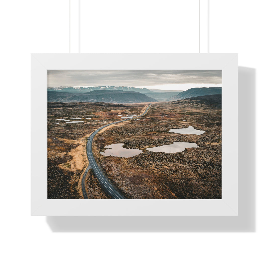 A Road Worth Traveling | Freedom | Framed Print | Elemental Escape Collection